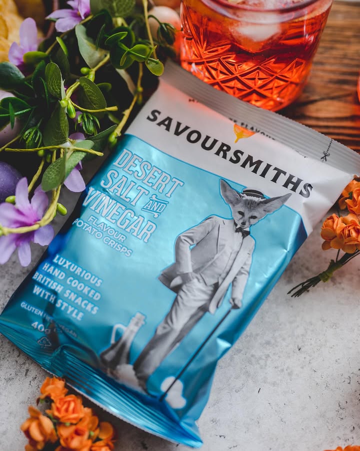 セイバースミス デザートソルト&ビネガー クリスプ 40g
