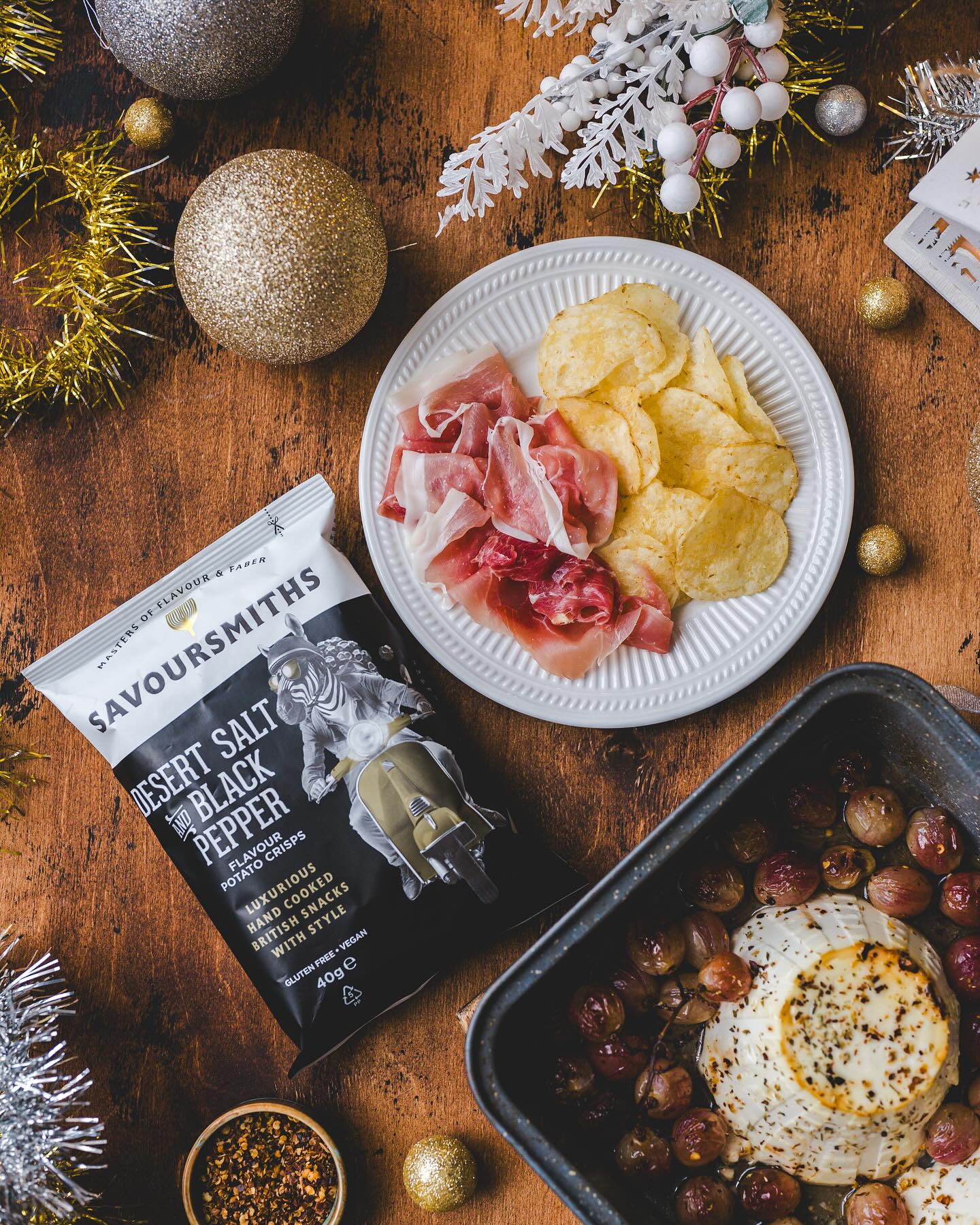 セイバースミス デザートソルト&ブラックペッパー クリスプ 40g