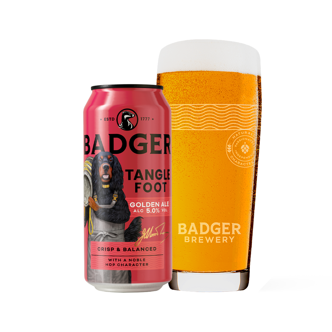 バッジャーブルワリー タングルフット 5% 440ml