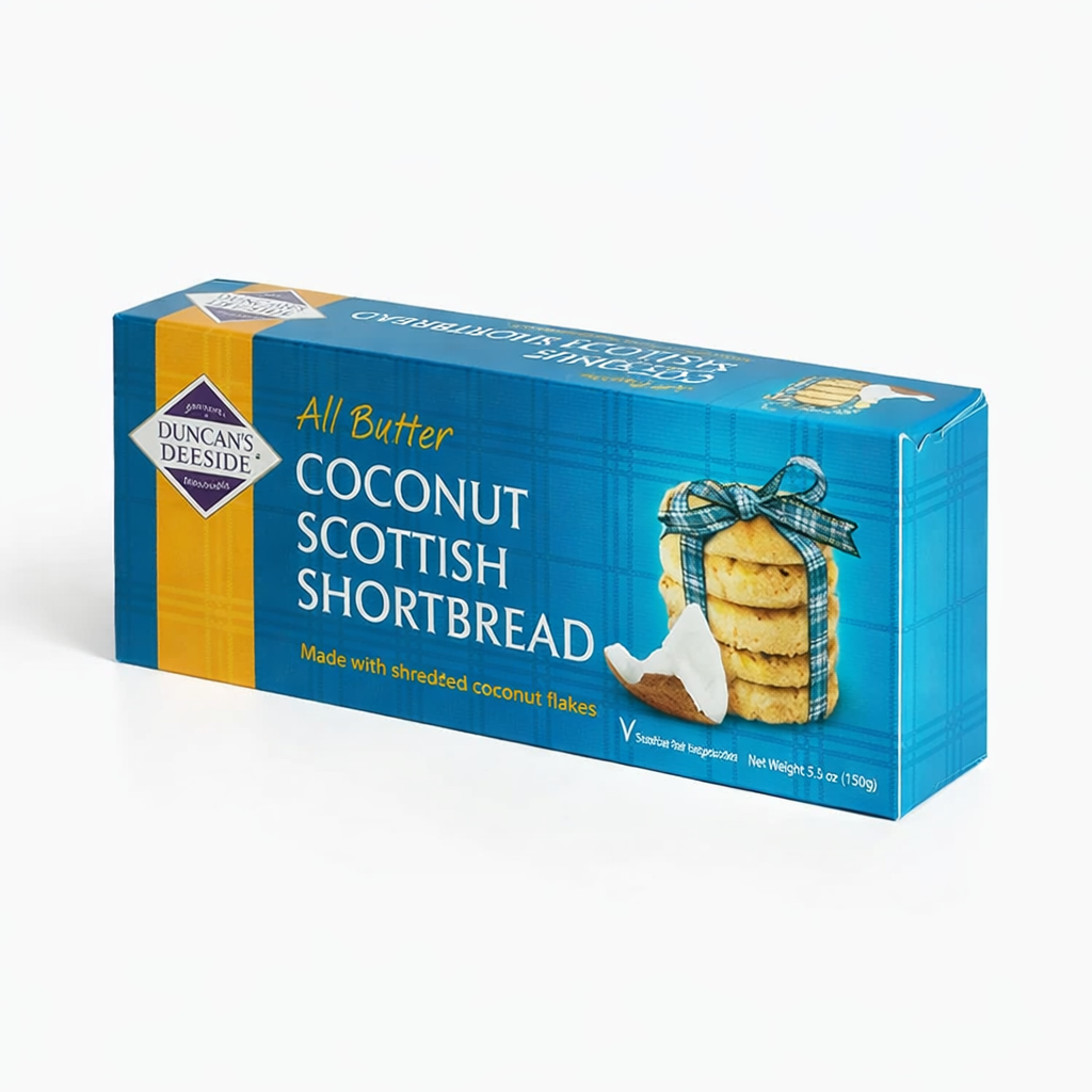 ダンカン オールバター ココナッツ スコティッシュ ショートブレッド 150g