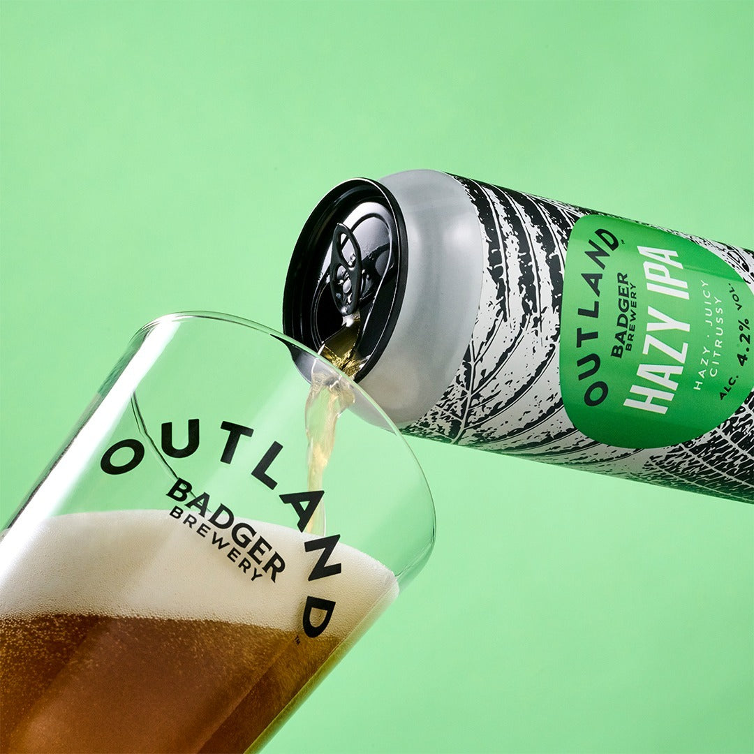 バッジャーブルワリー アウトランド ヘイジーIPA 4.2% 440ml