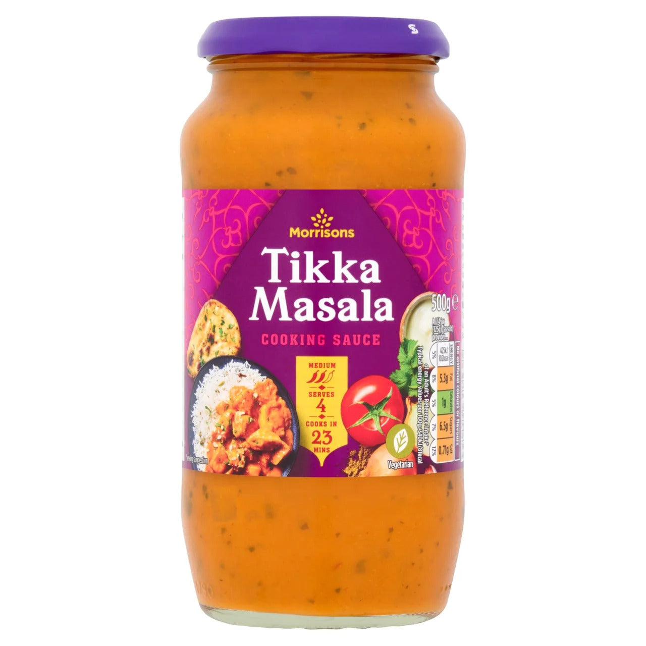 モリソンズ ティッカマサラ カレーソース クッキングソース 500g