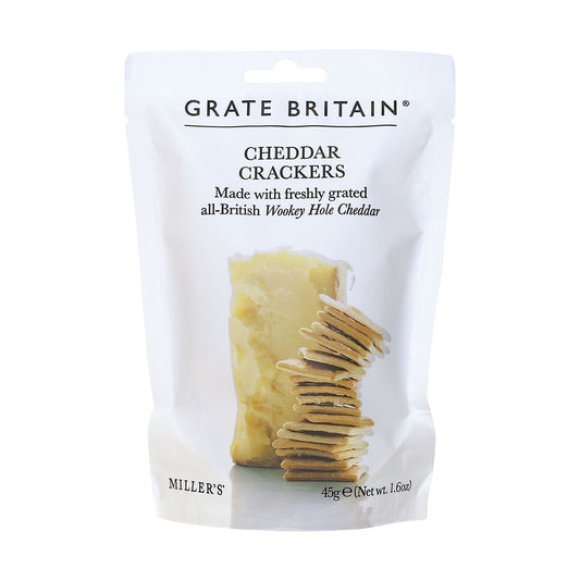 ミラーズ グレイトブリテン チェダーチーズ クラッカー 45g