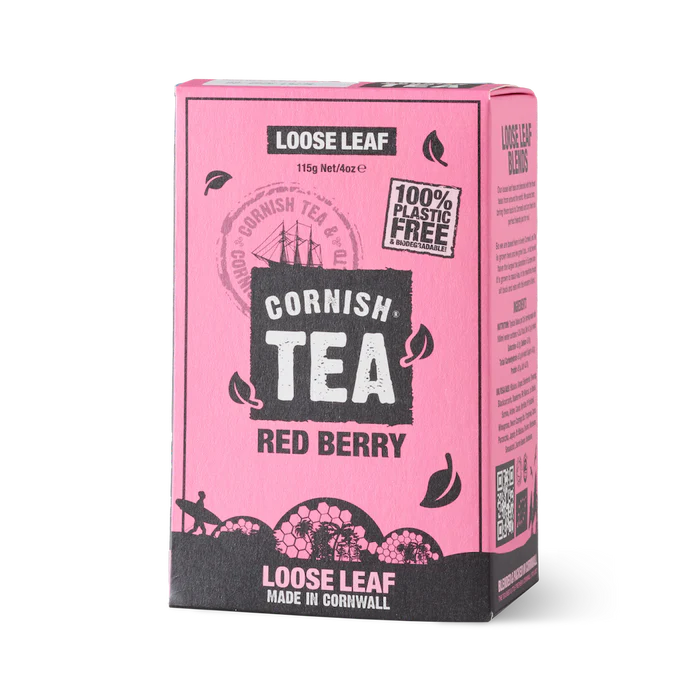 Cornish Tea Red Berry Leaf 115g