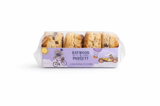 ヘイウッド＆バジェット クロテッドクリーム＆サルタナレーズン スコーン 280g