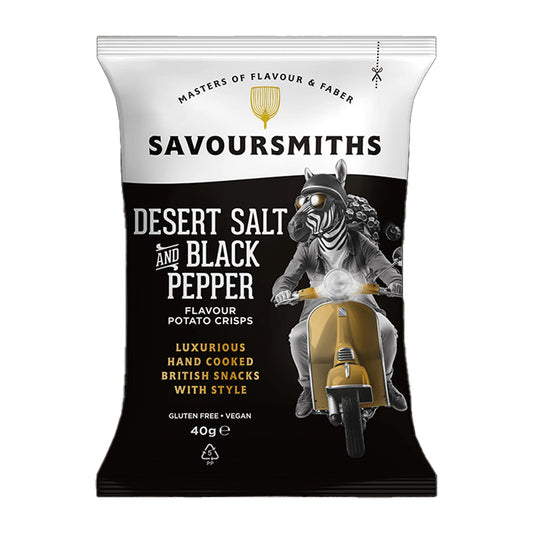 セイバースミス デザートソルト＆ブラックペッパー クリスプ 40g