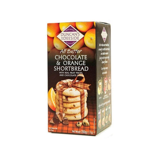 ダンカン オールバター チョコレート＆オレンジ ショートブレッド 200g
