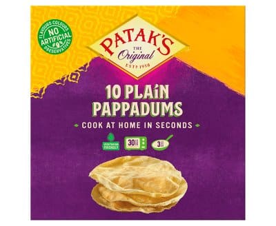 パタックス パパダム プレーン 100g