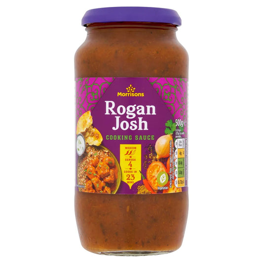 モリソンズ ローガンジョシュ カレーソース クッキングソース 500g